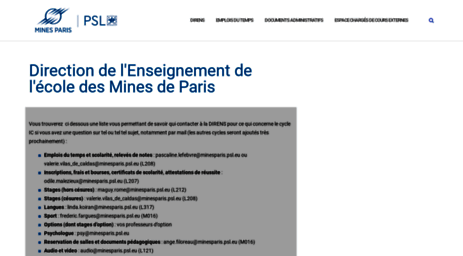 direns.mines-paristech.fr