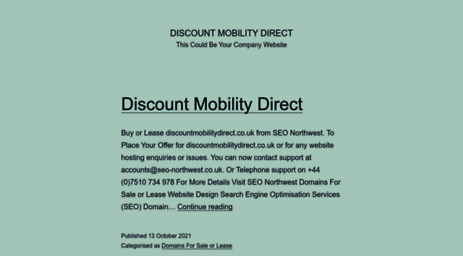 discountmobilitydirect.co.uk