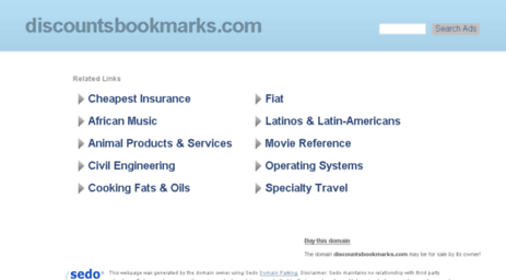 discountsbookmarks.com