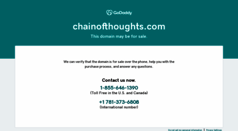discover.chainofthoughts.com