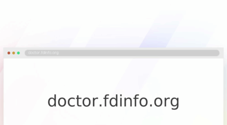 doctor.fdinfo.org