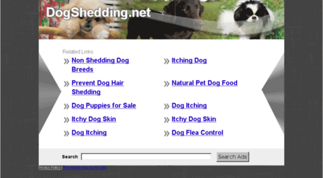 dogshedding.net