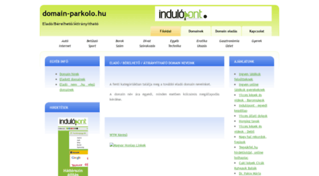 domain-parkolo.hu