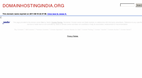 domainhostingindia.org