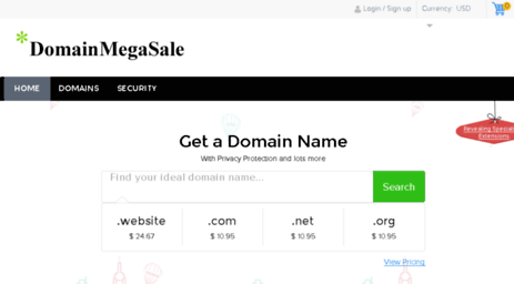 domainmegasale.com
