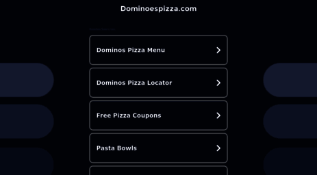 dominoespizza.com