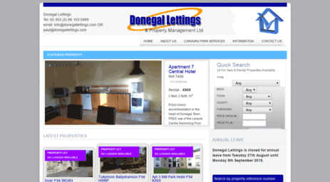 donegallettings.com