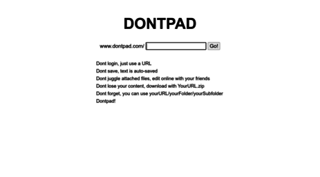 dontpad.com