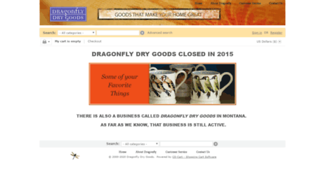 dragonflydrygoods.com