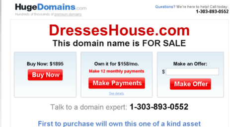 dresseshouse.com