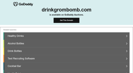 drinkgrombomb.com