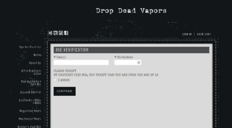 dropdeadvapor.com