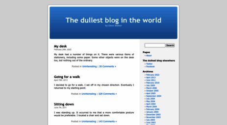 dullestblog.com