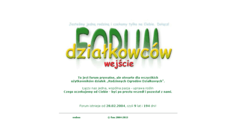 dzialkowcy.info