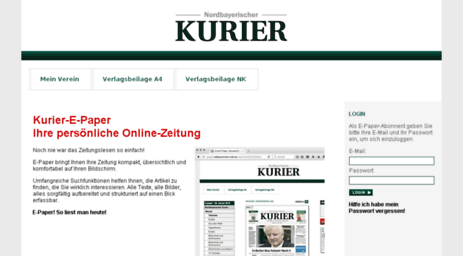 e-paper.nordbayerischer-kurier.de