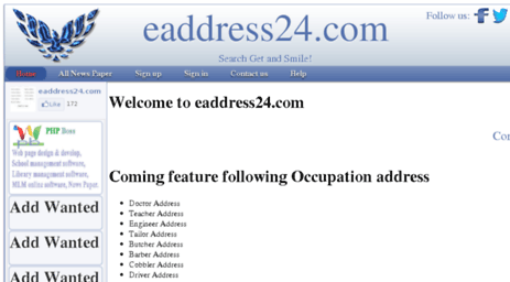 eaddress24.com