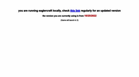 Visit Eaglecraft.pages.dev - EaglercraftX 1.8.