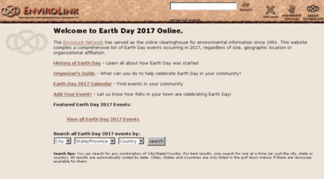 earthday.envirolink.org