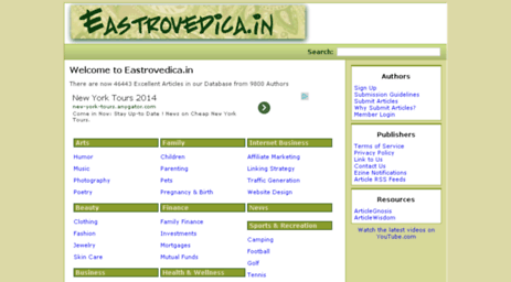 eastrovedica.info