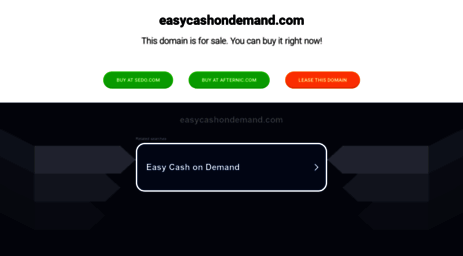 easycashondemand.com