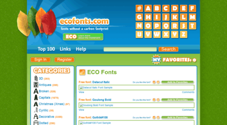 ecofonts.com