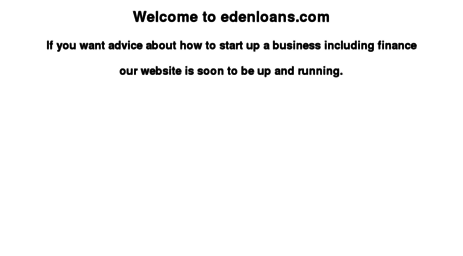 edenloans.com