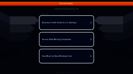 editorialshopping.de
