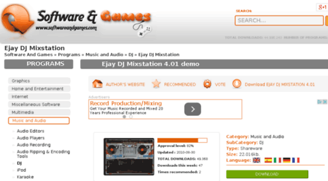 ejay-dj-mixstation.10001downloads.com