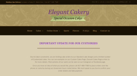 elegantcakery.com