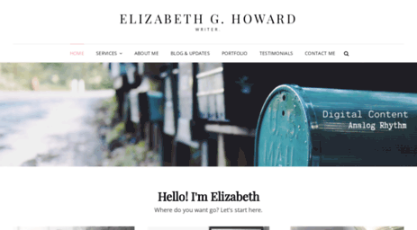 elizabethhoward.net