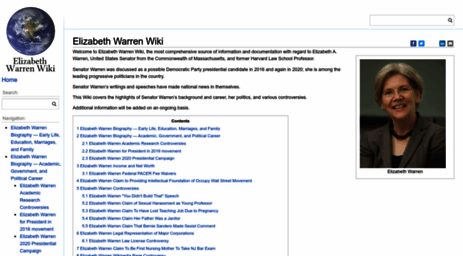 elizabethwarrenwiki.org