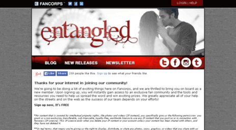 entangled.fancorps.com