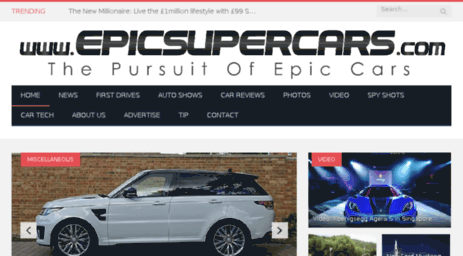 epicsupercars.com