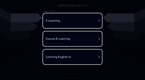 epiphanylearning.co.in