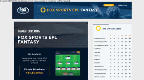 eplfantasy.foxsports.com.au