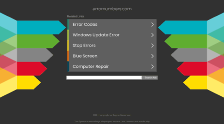 errornumbers.com