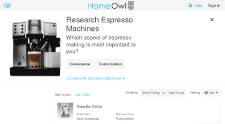 espresso-machine.findthebest.com