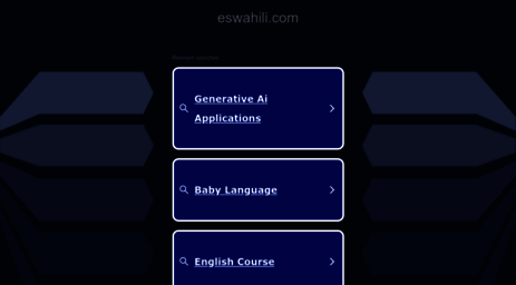 eswahili.com