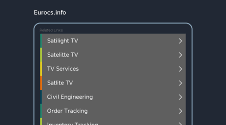 eurocs.info