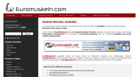euromuskeln.com