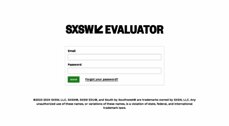 evaluator.sxsw.com