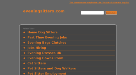 eveningsitters.com