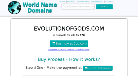 evolutionofgods.com