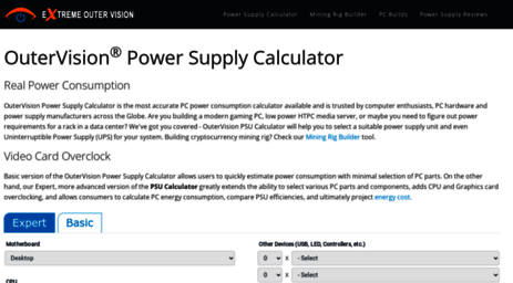 Power supply calculator