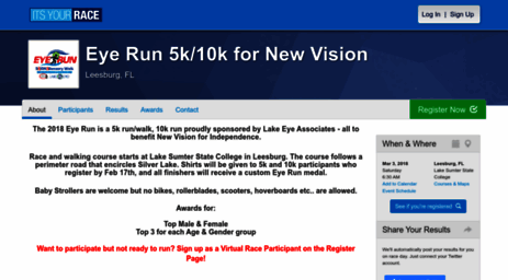 eyerun5k10kfornewvision.itsyourrace.com