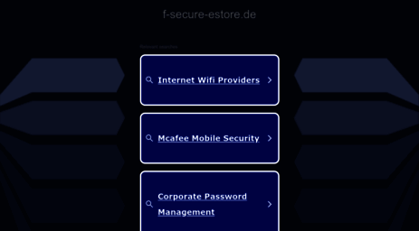 f-secure-estore.de