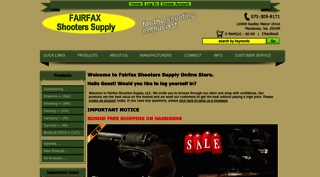 fairfaxshooterssupplyllc.com