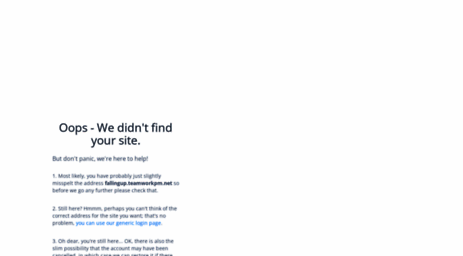fallingup.teamworkpm.net