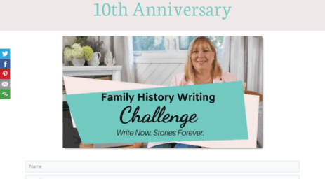 familyhistorywritingchallenge.com