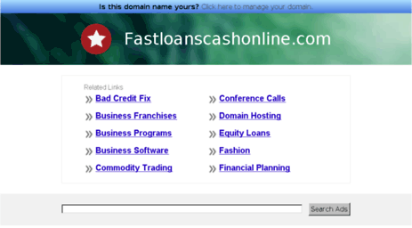fastloanscashonline.com